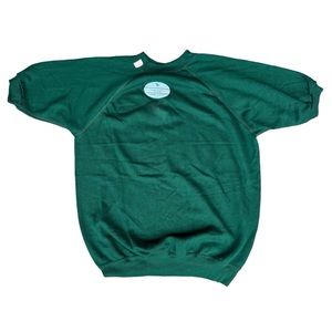 Vintage 1970s Half Sleeve Sweater Shirt